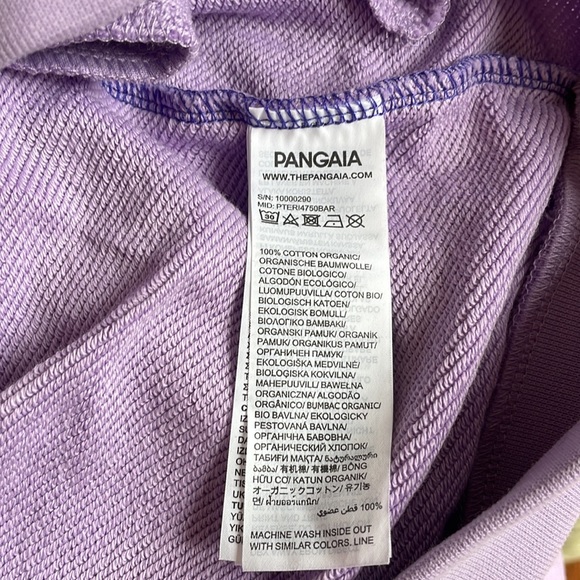 Pangaia spring dawn capsule hoodie in twilight purple - Picture 11 of 11